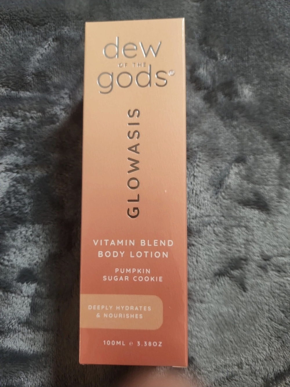 Dew of the Gods GlowaSIS Body Lotion - Pumpkin Sugar Cookie (Peach-Orange)